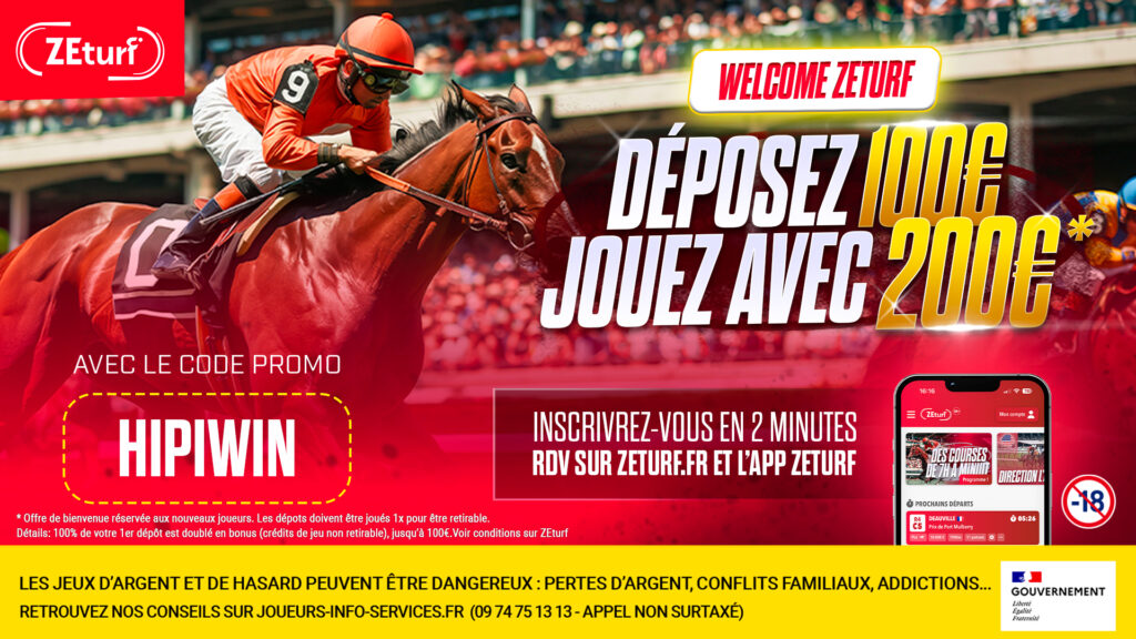 Zeturf code PROMO